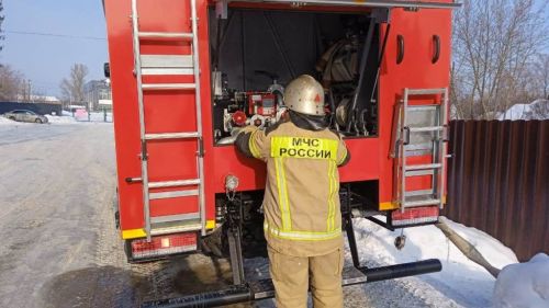 Сегодня, 5 февраля, при пожаре в Лаишевском районе погиб человек