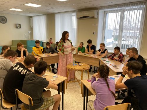 Для воспитанников Лаишевского реабилитационного центра провели мастер-класс