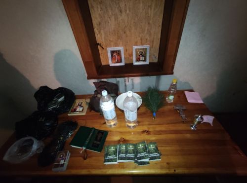 Благое дело. Настоятель Никольского храма совершил Таинство в зоне СВО