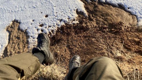 Семья Запольских поделилась снимками после похода на берег Камы