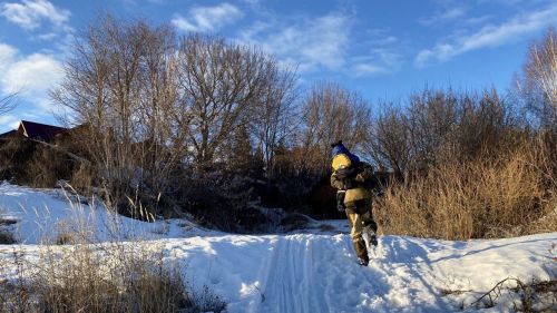 Семья Запольских поделилась снимками после похода на берег Камы