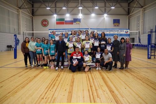 Команда Лаишевского района заняла третье место в зональном этапе турнира «Школьная волейбольная лига»