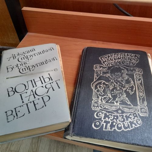 В Лаишевской библиотеке организована новая книжная выставка «Звёздный фантаст»