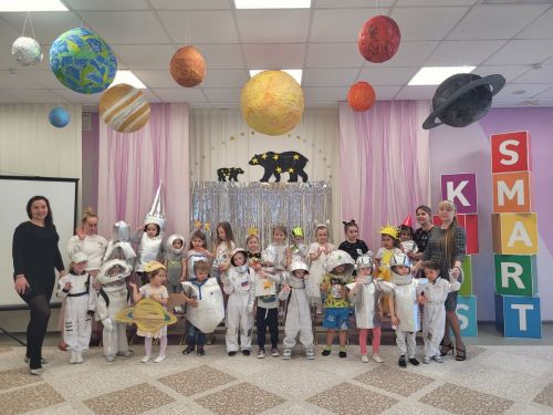В детском саду «Умные дети» провели День космонавтики