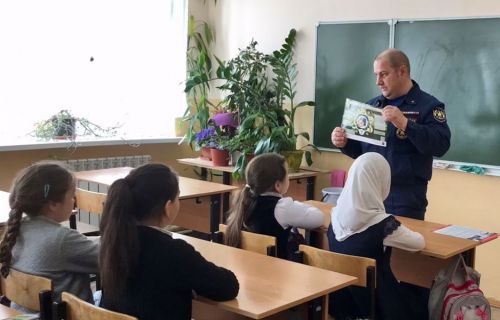 С Лаишевскими школьниками провели беседу о противопожарном режиме