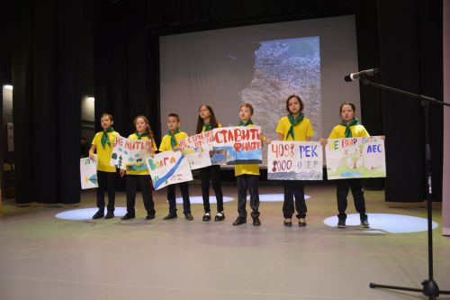 Сегодня в Никольском сельском доме культуры прошел республиканский конкурс агитбригад по экологии