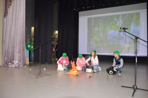 Сегодня в Никольском сельском доме культуры прошел республиканский конкурс агитбригад по экологии