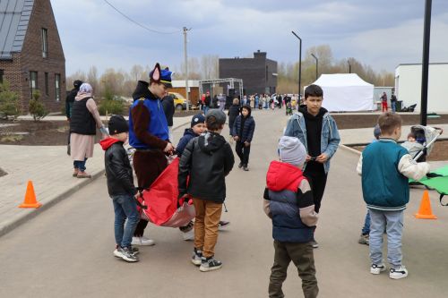 Большекабанское поселение продолжает праздновать Ураза-байрам