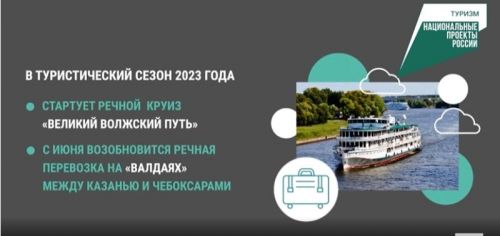 По нацпроекту в Татарстане будут организованы новые круизы по Волге и авиарейсы в Сочи и Алтай