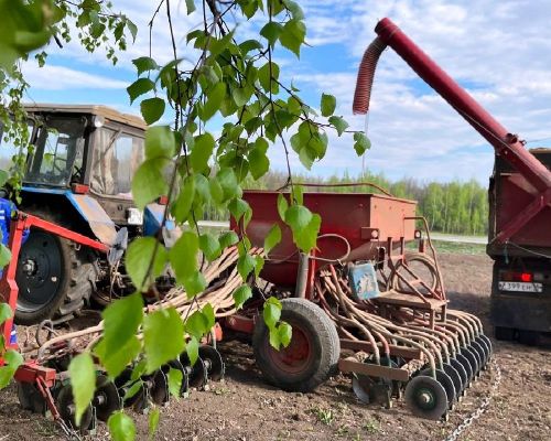 Глава Лаишевского района Ильдус Зарипов ознакомился с ходом весенне-полевых работ