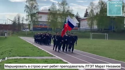 Студенты лаишевского техникума готовятся к мероприятиям в честь празднования Дня Победы