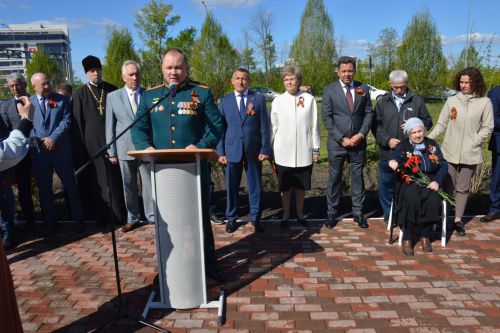 Новый памятник в селе Усады символизирует преемственность поколений