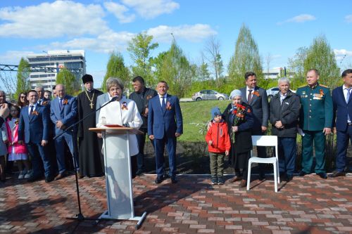Новый памятник в селе Усады символизирует преемственность поколений