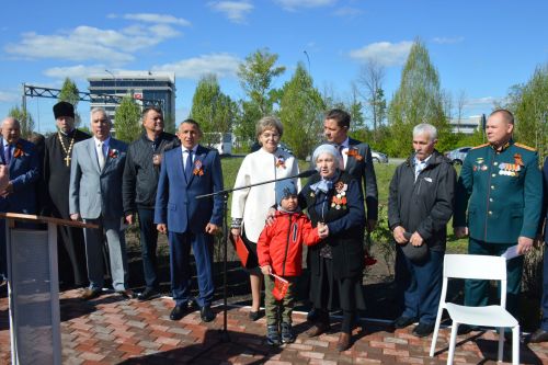 Новый памятник в селе Усады символизирует преемственность поколений