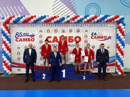 Лаишевские самбисты успешно выступили на Кубке мэра Новосибирска