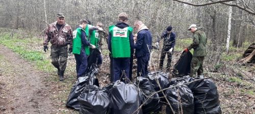 В Лаишевском район проходит весенний этап акции «Чистые леса Татарстана»