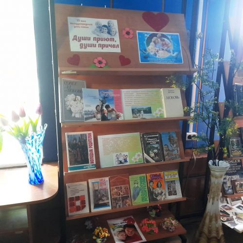 В Лаишевской библиотеке организована книжная выставка «Всё начинается с Семьи»