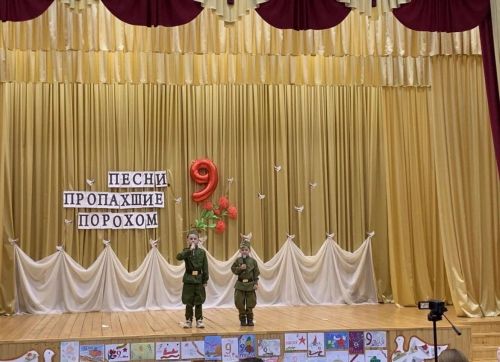 Районный патриотический фестиваль прошел в сельском доме культуры в Сокурах
