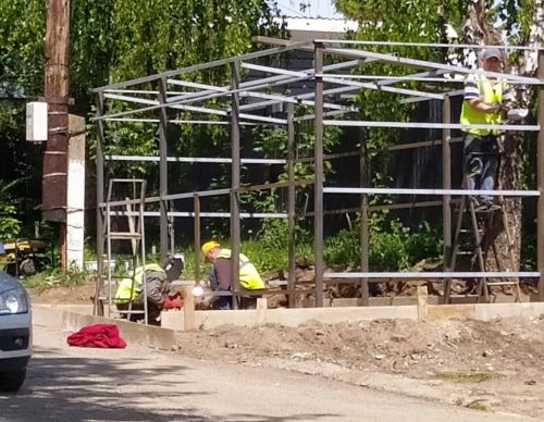 В Лаишево продолжают благоустраивать городскую территорию