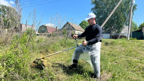 Совет и Исполком Лаишевского района вышли на субботник