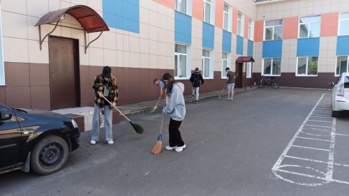 Лаишевский район продолжает убирать территорию