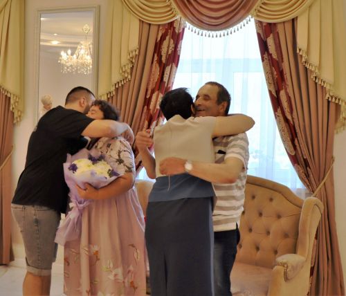 В отделе ЗАГС Лаишевского района поздравляли с 50-летием свадьбы Манаховых Андрея и Галину