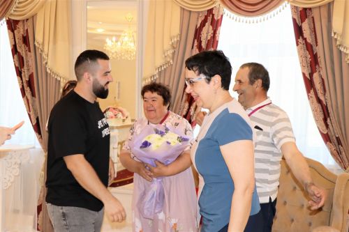 В отделе ЗАГС Лаишевского района поздравляли с 50-летием свадьбы Манаховых Андрея и Галину
