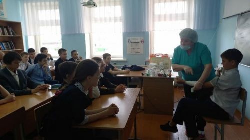 Лаеш районы укучыларын гадәттән тыш хәлләрдә үзләрен ничек тотарга өйрәттеләр