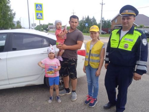 В Лаишевском районе продолжается акция «Ребенок – главный пассажир!»