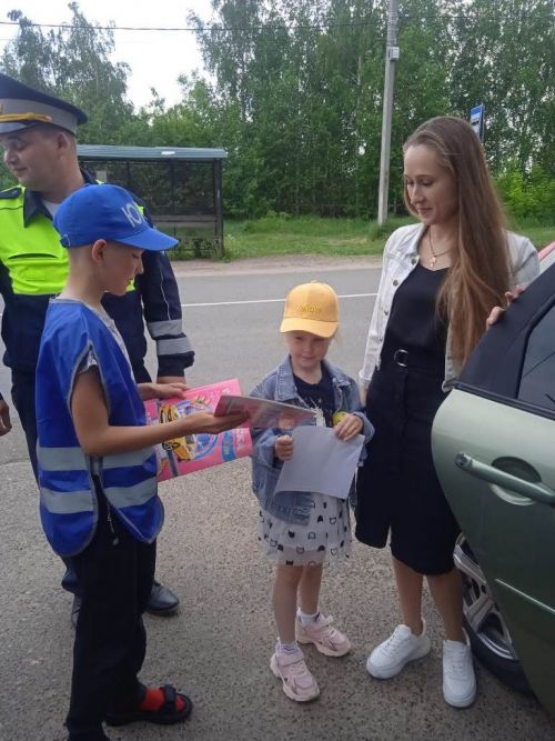 В Лаишевском районе продолжается акция «Ребенок – главный пассажир!»