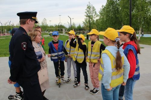 Лаишевские юидовцы провели рейд в экстрим-парке
