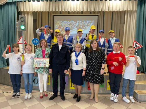 Среди лаишевских школьников выявляли знатоков дорожного движения
