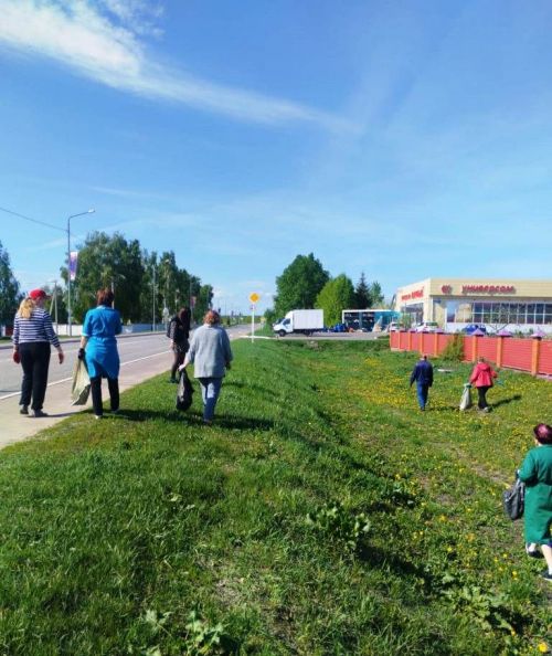 Перед Днем Победы наводим в городе чистоту