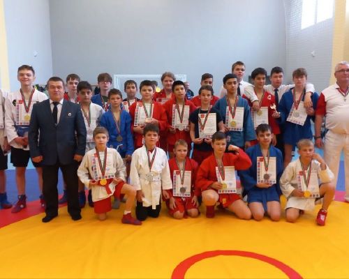 Турнир по самбо посвятили 78-ой годовщине победы в Великой Отечественной войне