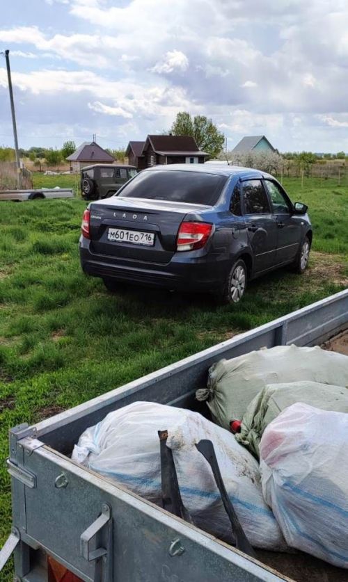 Итог субботника, проведенного рыболовным братством Лаишева