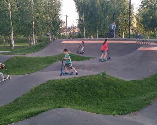 День защиты детей. В Лаишевском экстрим-парке полным ходом идёт праздник