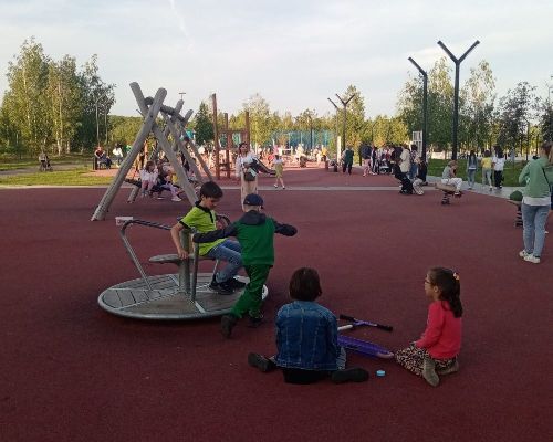 День защиты детей. В Лаишевском экстрим-парке полным ходом идёт праздник