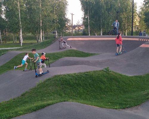 День защиты детей. В Лаишевском экстрим-парке полным ходом идёт праздник
