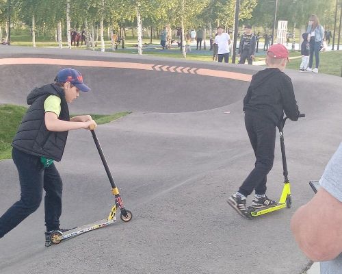 День защиты детей. В Лаишевском экстрим-парке полным ходом идёт праздник