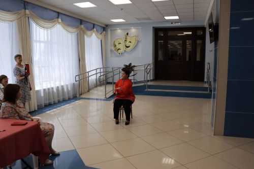 Клуб веселых и находчивых для людей с ограниченными возможностями по здоровью посвятили празднику «День России»