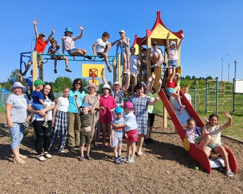В Лаишеве ТОС и волонтеры провели для детей Сабантуй «Ура! Каникулы!»