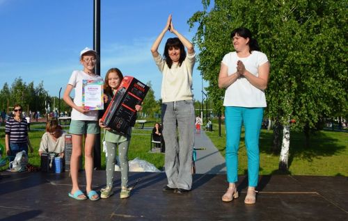 На детском празднике награждали самых творческих и активных юных жителей Лаишевского района