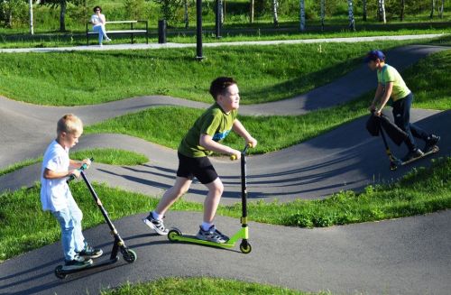 В экстрим-парке Лаишева 1 июня организован большой детский праздник