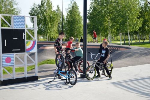 В экстрим-парке Лаишева 1 июня организован большой детский праздник