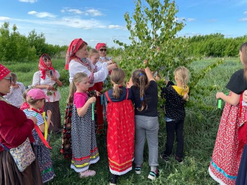 Детей Лаишевского района знакомят со старинными традициями