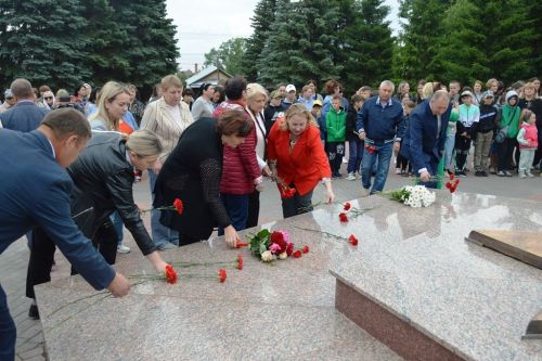В День памяти и скорби лаишевцы почтили минутой молчания павших в Великой Отечественной войне