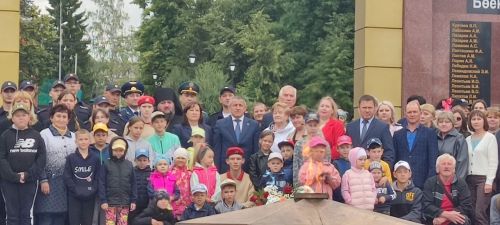 Воспитанники Лаишевского детского сада посетили митинг в День памяти и скорби