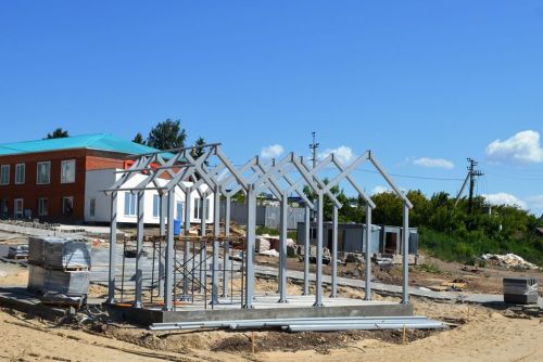 Строительный сезон в Лаишево продолжается