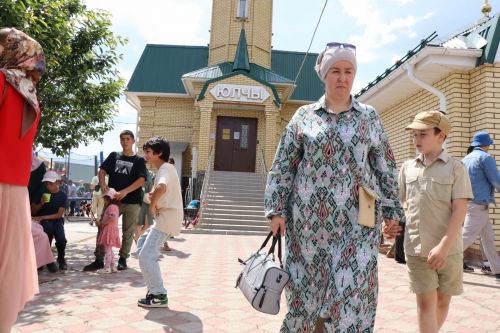 В мечети «Юлчы» Лаишевского района празднуют Курбан-байрам