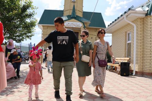 В мечети «Юлчы» Лаишевского района празднуют Курбан-байрам